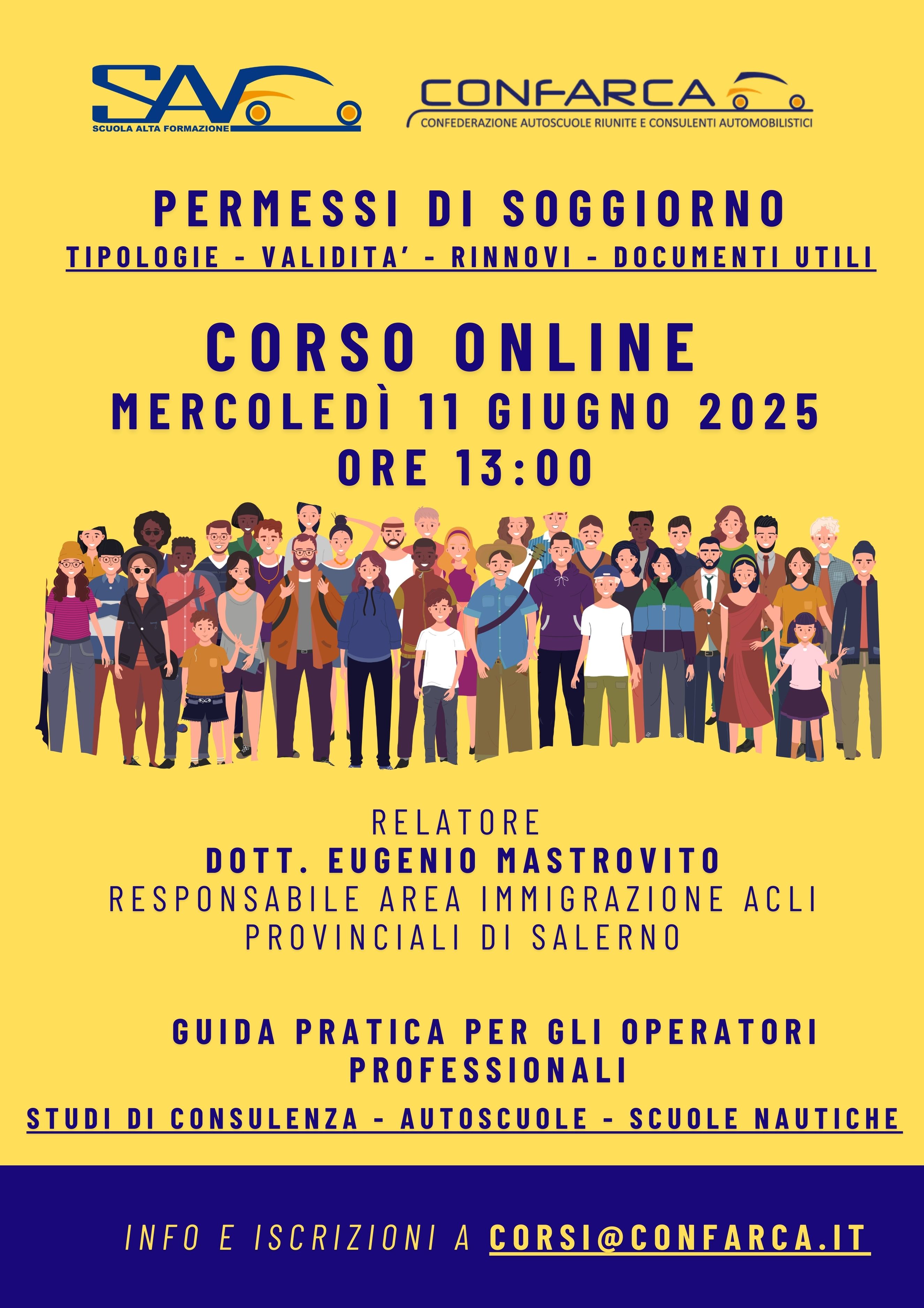 LOCANDINA CORSO PERMESSI SOGGIORNO
